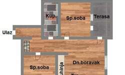 Dvoiposoban stan, Novi Sad, prodaja, 56m2, 93030e, id1156382